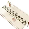 Toalha de Mesa Estilo Pastoral Fresca e Simples, Impermeável, à Prova de Óleo, Resistente ao Calor, Material de Vidro Macio de PVC, Sensação de Luxo Leve e de Alta Qualidade, Tapete para Mesa de Centro