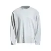 Camiseta listrada de manga comprida casual solta para homens, estilo japonês simples, top versátil de gola redonda para primavera e outono, marca da moda INS europeia e americana