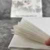 Papel de arroz chino cuatro pies cuatro abierto tira antigua Xuan semicocido pincel de caligrafía suministros para práctica de caligrafía pelo grueso de doble cara