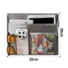 Bolsa de Armazenamento de Tecido Suspensa para Quarto de Dormitório Cama Lateral Cesta Suspensa para Miudezas Essencial para a Vida no Campus Cama