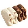 Pantuflas de algodón para mujer para otoño e invierno, de suela gruesa, antideslizantes, cálidas, de felpa, pantuflas de primavera y otoño para parejas y hombres.