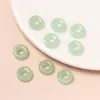 Hebilla Ping An Esmaltada de Imitación Jade 13mm Pasador de Pelo Estilo Retro Hecho a Mano Pulsera Accesorios para Joyería DIY Suministros Fabricante Mayorista