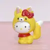 Venda quente material de adesivo de cola cremosa gatinho cabaça de açúcar bebê dragão mini pingente pingente de decoração de celular