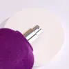Frasco de Perfume Aveludado Tampa de Liga de Zinco em Estoque Frasco de Vidro Sem Tampa de Vidro para Perfume Rosqueável de 15mm Tampa de Perfume Transparente Aveludada
