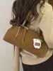 Bolsa de Ombro Fashion para Mulheres 2026 Novo Estilo de Inverno Bolsa de Ombro Retro de Alta Qualidade Bolsa de Mão Casual Versátil Bolsa de Braço