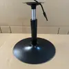Patas de Mesa Giratorias de Altura Ajustable con Soporte Negro, Base Redonda Soporte de Mesa, Patas de Silla de Barra, Patas de Silla