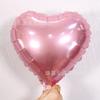 Globos de aluminio con forma de corazón para decoración de bodas, de 5, 10 y 18 pulgadas, para decoración navideña, directos de fábrica