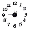 Reloj de Pared Digital Creativo Silencioso DIY para Sala de Estar Reloj de Pared Estéreo Silencioso Reloj Acrílico Decorativo