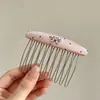 Nuevo peine anti-deslizante estilo coreano con un delicado lazo de mariposa, diseñado para mujeres, creando un peinado alto elegante, y con un elegante pasador lateral y accesorio para el cabello
