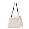 Bolsa Casual Popular Súper Popular de Polka Dot Estrella Galaxia 2026, Bolso Tote Grande Brillante de Moda Estilo Coreano, Bolso de Hombro Único para Viajar