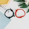 Pulseiras Magnéticas de Casal da Moda, Novas, Europeias e Americanas, Tendência Transfronteiriça do Tiktok, com Ímãs Ajustáveis em Formato de Coração