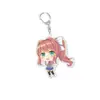 Periférico de anime departamento de literatura latido del corazón llavero acrílico Mónica colgante transparente