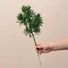 Plantas verdes artificiales, incluyendo ramas de pino, ramas de ciprés y ramas del pino "Meiren", para decoración del hogar y paisajismo de jardines
