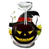 2021 Novo Moletom com Estampa Digital 3D de Halloween Transfronteiriço Pulôver com Capuz da Moda para Homens e Mulheres