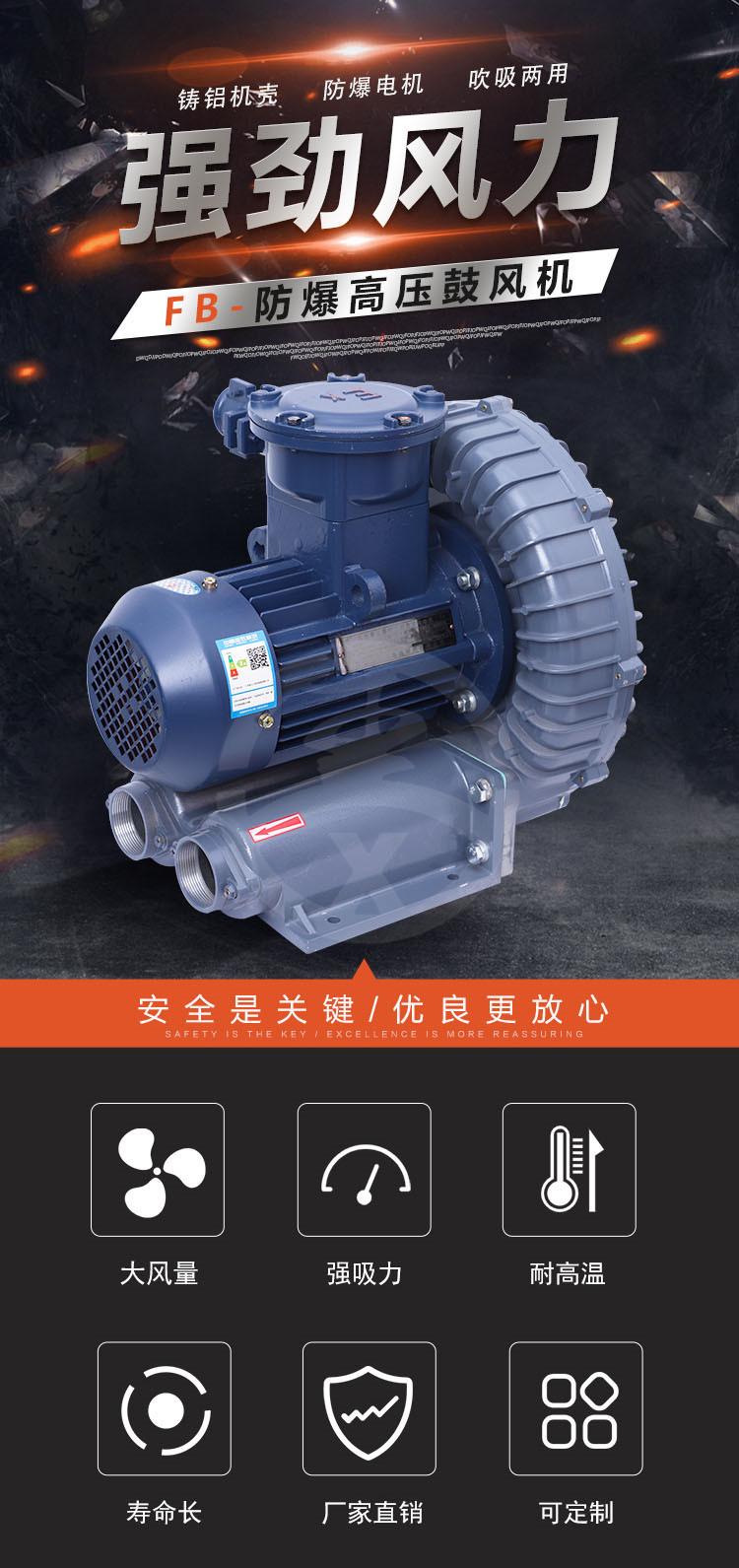 防爆高压风机