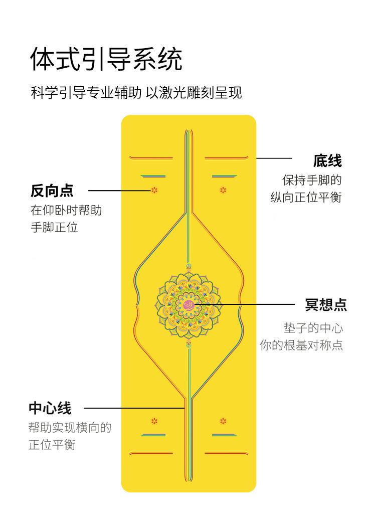 彩虹瑜伽垫