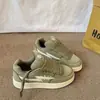 2026 Primavera Nuevo Estilo Coreano Versátil Diseño de Nicho Alto Valor Zapatos Deportivos Rayo Unisex Zapatillas Chunky de Pareja