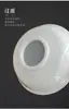 Colador de Té de Porcelana de Jade Blanco Dehua Filtro de Té Separador de Té de Cerámica Filtro de Té No Tejido Accesorios de Té Kung Fu
