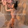 Qianxiu lingerie sexy pijamas sexy charme paixão estilo antigo hanfu tentação moda nacional faixa abdominal grátis fora 5355