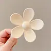 Pinza para el cabello de lujo de alta gama en color marrón, tamaño grande nuevo para cabello grueso, pinza de tiburón para recogidos en la parte posterior de la cabeza, accesorio para el cabello de uso diario