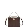 Elegante Bolso de Mano para Mujer 2026 Modelo Nuevo, Lujo de Gama Alta Patrón de Cocodrilo Bolso Capu para Dama, Bolso de Mano en Forma de V, Bolso de Hombro, Bolso Transfronterizo para Mujer