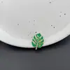 Broche de Trevo de Quatro Folhas para Fãs do Tfboys Novo Estilo Floresta Trevo da Sorte Insígnia Verde de Alto Padrão Acessório para Uniforme Escolar de Casal