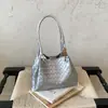 Nuevo Bolso de Hombro con Diseño de Nicho Bolso Cruzado de Textura de Alta Calidad Bolso de Hombro Elegante Versátil Bolso Tejido de Moda para Viajes