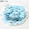 Lantejoulas para Balão, Flocos de Papel Coloridos, Enchimento para Balão Bobo, Confete Transparente para Balão, Sprinkles de Papel, 100 Gramas