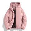 Chaqueta de algodón IZEXX para hombre, ligera y moderna, de grafeno, para otoño e invierno, cortavientos, impermeable, cálida, gruesa y personalizable