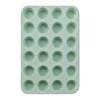 Molde de silicona para pasteles de 12 y 24 tazas, ideal para hornear en casa, resistente a altas temperaturas, no se deforma.