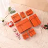 En stock Caja de Regalo Color Esmalte Caja de Regalo Souvenir Caja Vacía Caja de Regalo Navideño Rojo Sensación de Alta Gama Caja de Regalo Premium Personalizada