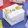 Caixa Quadrada Criativa para Doces de Casamento Caixa de Doces Chinesa Saco de Doces para Casamento Lua Cheia Suprimentos para Casamento Europeu Atacado
