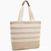 Bolsos de Mano de Lona Estampados con Rayas de Arcoíris Coreanas Personalizados por el Fabricante Bolso de Mano de Lona para Regalo Bolsa de Compras