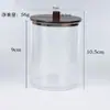 Caja Cuadrada Transparente de Plástico para Bastoncillos de Algodón para Maquillaje, Algodón Desmaquillante, Caja de Almacenamiento Portátil de PS