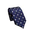 Lugar venta al por mayor corbata de seda de poliéster para hombre formal de negocios novio ventas tienda 4S corbata de traje de flecha 6cm
