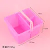 Cubo de Lavado de Pinceles Dos en Uno Cubo Especial para Pintura Acuarela Gouache Óleo Arte tamaño pequeño Portátil Multifuncional Lavado Uno