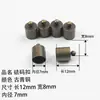 Acessórios para joias DIY, conector de cordão redondo de couro de cobre, link de fivela de peso de relógio de pingente, fivela de cordão de couro cabeludo, Jinhua.