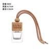 Ornamentos Pendentes Frascos de Fragrância para Carro em Vidro Atacado, Frascos de Fragrância para Banheiro, Decorações de Fragrância para Saída de Ar de Casa, Frascos Vazios