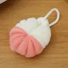 Esponjas de baño extra grandes, de dos tonos y con forma de concha para uso doméstico, suaves y esponjosas, crean una espuma abundante y son perfectas para exfoliar. Disponible para venta al por mayor