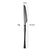Juego de cuchillo, tenedor y cuchara de cintura para hombre pequeño de cuatro piezas Cuchillo y tenedor para carne transfronterizos Juego de vajilla occidental brillante Cuchillo, tenedor y cuchara de acero inoxidable de estilo europeo