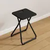 Taburete Plegable para Uso en Casa, Taburete Cuadrado Simple de Plástico, Adecuado para Lugares, Montaje en Coche, Portátil para Exteriores, Fácil de Guardar, Engrosado, Estable, Impermeable