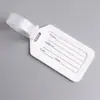 Etiqueta de identificación para equipaje portátil de viaje al aire libre, etiqueta de clasificación, etiqueta para equipaje de avión de check-in