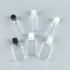 Botella redonda de 80 ml botella cuadrada octogonal con tapa qianchu tapa abatible agua de rosas pura loción para manos desinfectante de manos botella vacía de PET dividida
