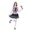 Disfraces de Halloween para Adultos Fantasma de Terror Muñeca Zombie Vampiro Alma Sangrienta Payaso Roba-Almas Disfraz de Performance Uniforme de Estudiante