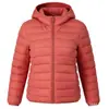 Nueva chaqueta de algodón ligera con capucha para otoño e invierno para mujer, corte corto holgado, diseño básico, abrigo de algodón versátil, adecuado para mujeres de mediana edad y mayores