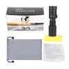 Telescopio monocular HD BAK4 totalmente óptico de zoom continuo 10-300x 40 de fábrica, cámara para teléfono móvil, gafas