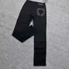 Jeans Bordados de Marca Europea y Americana de Tendencia Transfronteriza para Hombre Moda Verano 2026 Versátil Ajuste Delgado Ligero Delgado de Tendencia