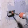 Abreagujeros para Instalación de Tomas 86 Caja de Cables Herramienta para Abrir Agujeros Cuadrados Punzón Rápido para Agujeros Cuadrados Ranurado para Circuitos de Cableado de Agua