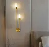 Sofá de Sala de Estar Moderno Escandinavo Transfronteiriço Parede de Fundo Corredor Corredor Lâmpada Simples Quarto Cabeceira Lâmpada de Parede em Forma de U