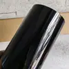 Película corporal negra nacarada para coche, película colorida de cambio de color negro láser, película para espejo retrovisor, interior negro samurai, fibra de carbono negra 3D
